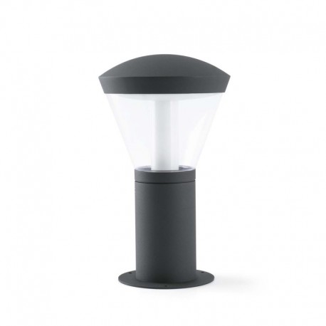 SHELBY LED Lámpara baliza gris oscuro h 32.5cm