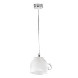 Lámpara de techo COFFEE vidrio pyrex 1 luz